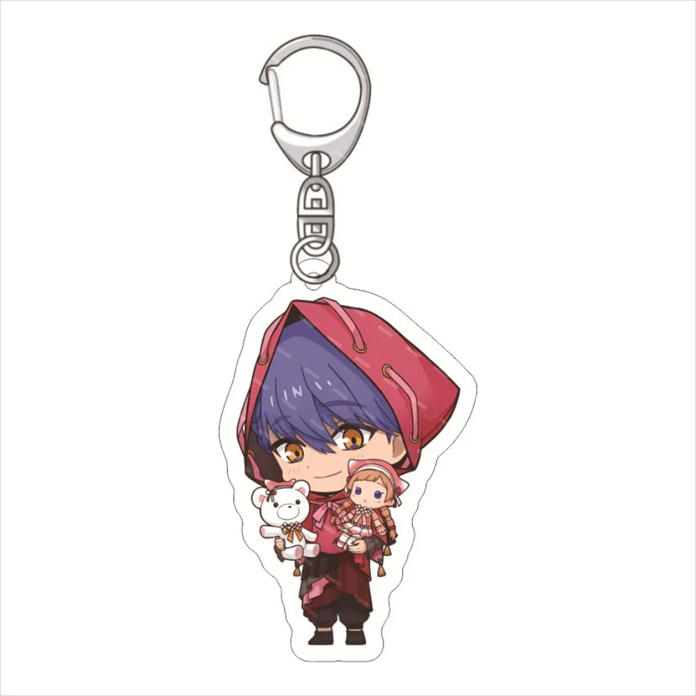 Anime Obey Me! Acrylic Keychain Acrylic Keychain Figure Character Backpack Pendant Keyring Decorative Accessories Ornament Gifts