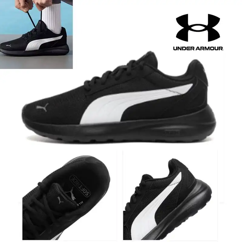 2026 new Puma Mid Top Sport Casual Shoes Breathable Lightweight Anti Slip Comfort Walking Sneakers 400235-01