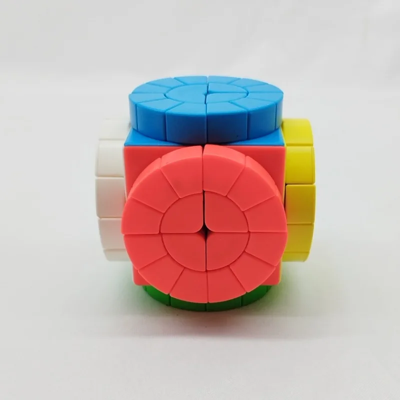 [Wisdom] Time Machine Cube Color 6 Color Time Wheel Magic Cube Time Machine Cube Children's Puzzle Toy Gift