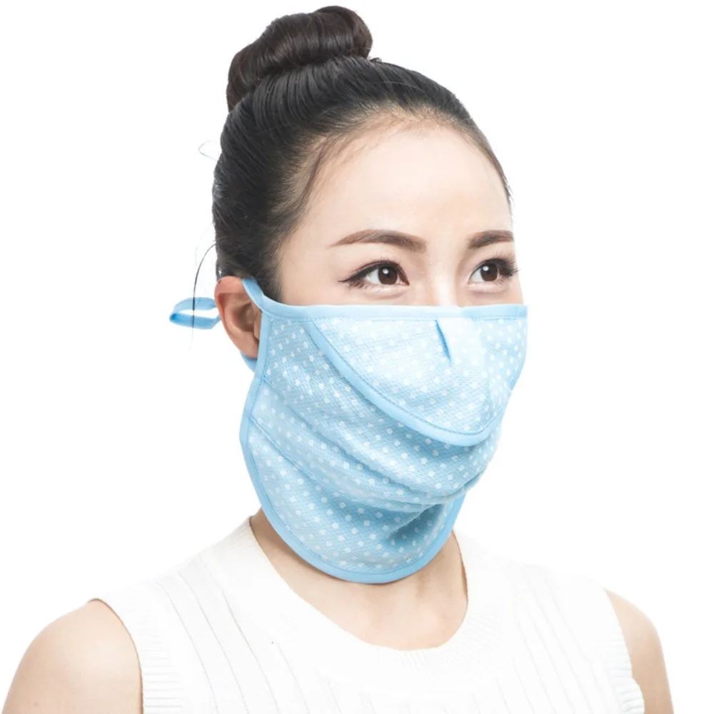 

Breathable Sunscreen Mask Scarf Shield Dustproof Face Mask UV Protection Quick-drying Neck Gaiter for Cycling, Sports, Fishing