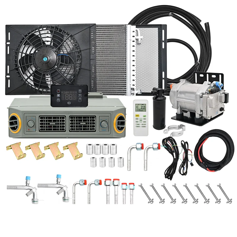 

406 12 В/24 В Компрессор воздушных кондиционеров электрический автоматический универсальный acondicionador de CA automático Универсальный