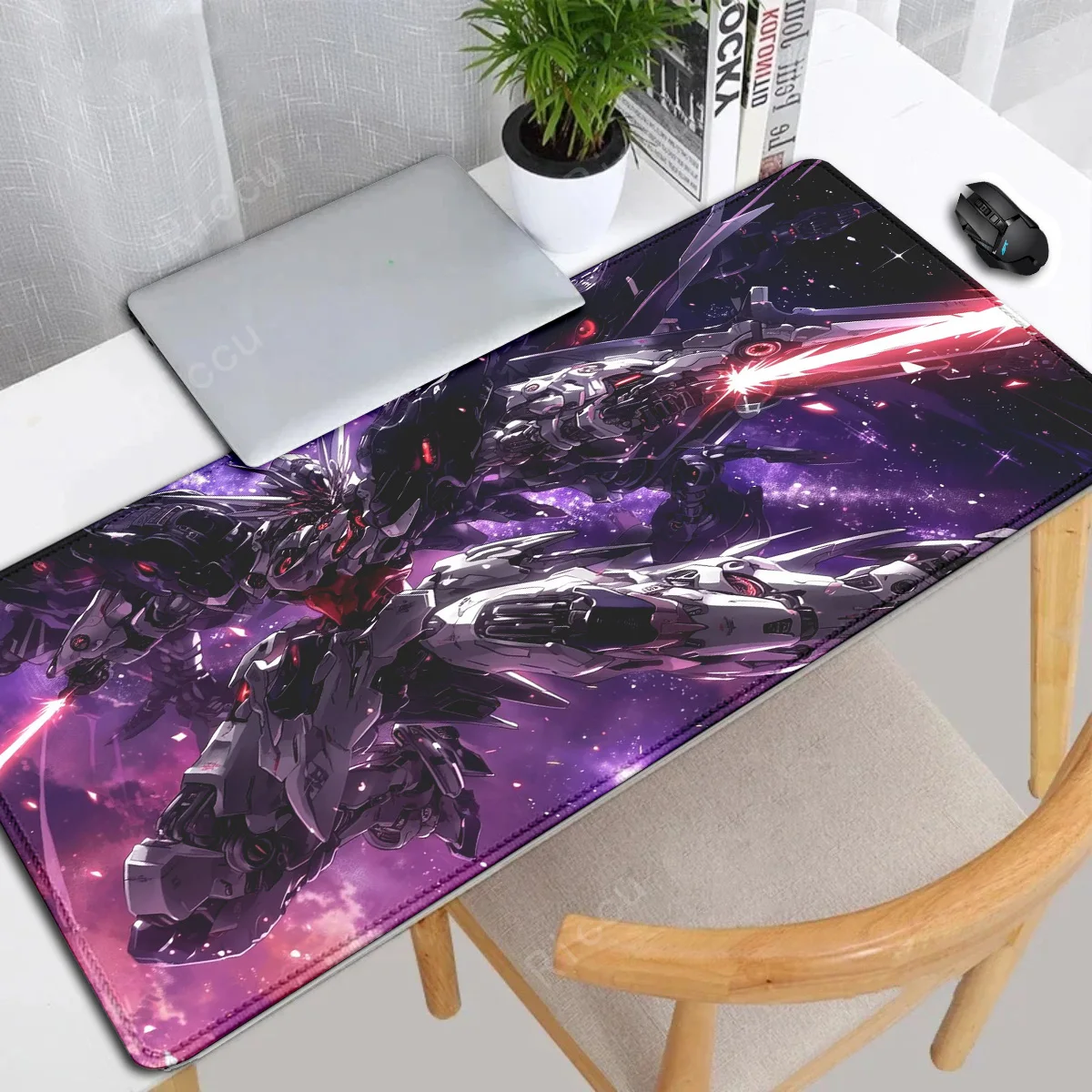 Anime g-gundames mouse pad oyun kilitleme kenar büyük bilgisayar Gamer büyük kauçuk sanat oyunu teclado Mousepad Laptop masası manga Mat