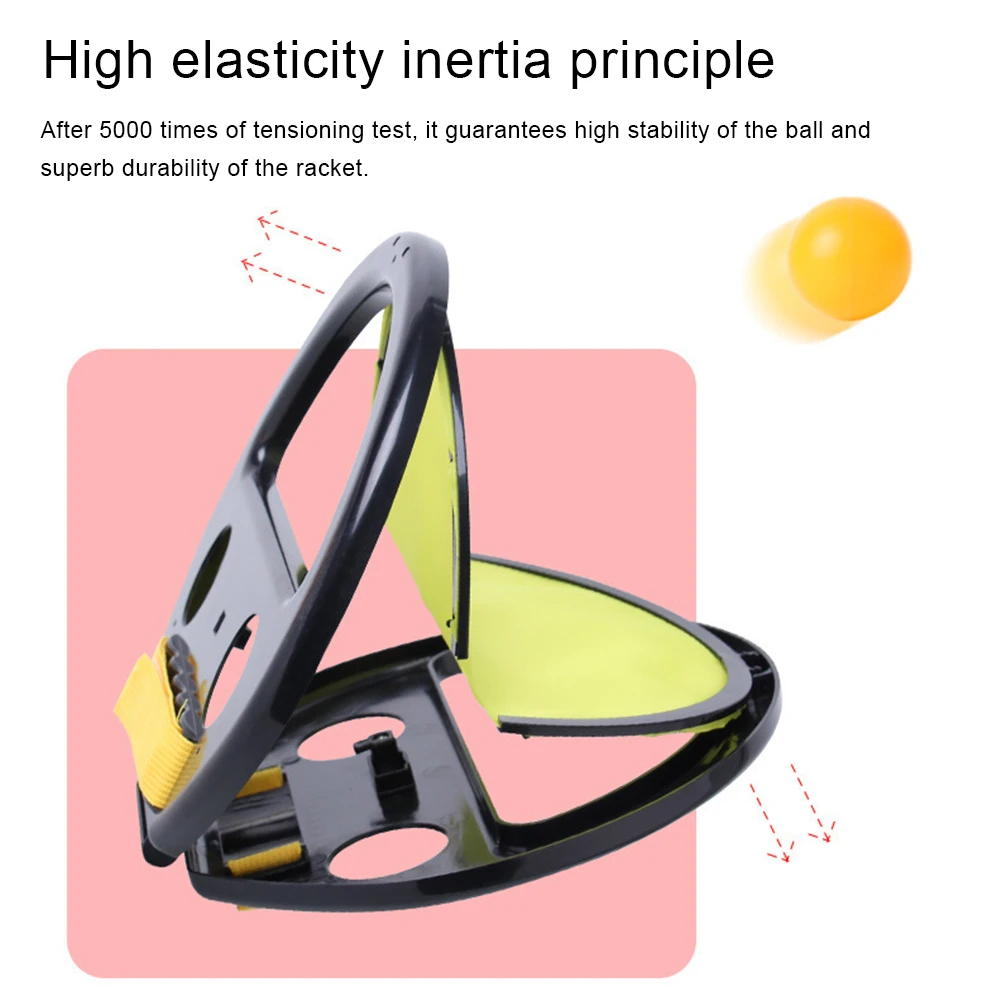 Raquette de sport pour enfants et adultes, jeux de plein air, lancer de la main, lancer de balle, attraper, fitness, saisir la main, cadeaux jouets