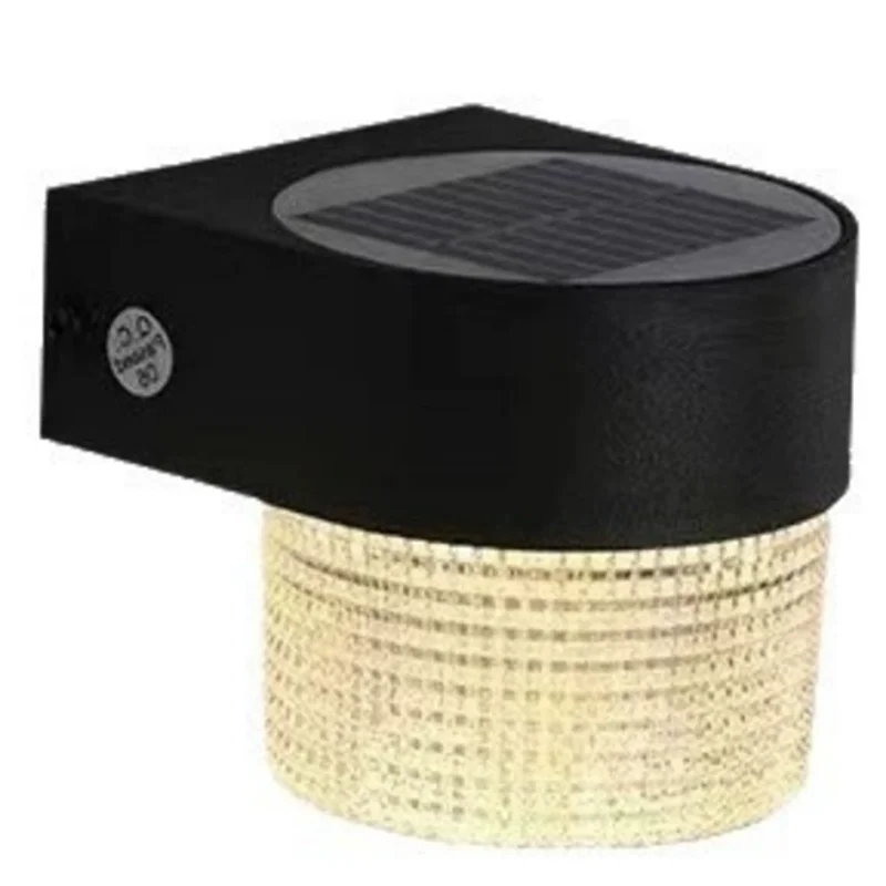 

Солнечный настенный светильник для улицы, водонепроницаемый, с направленным светом, для балконов, дворов, садов, декоративное освещение для наружных стен