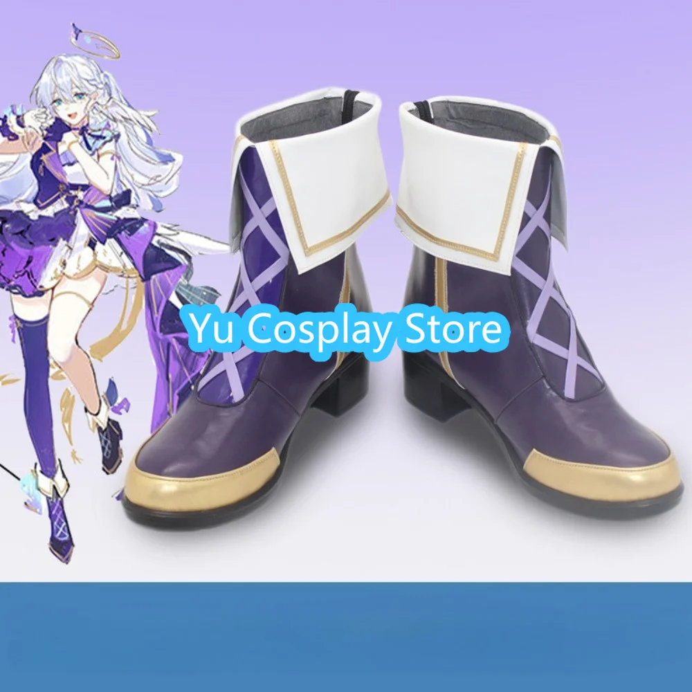 

Honkai Star Rail Robin Cosplay Shoes Singer Stage Performance Heels