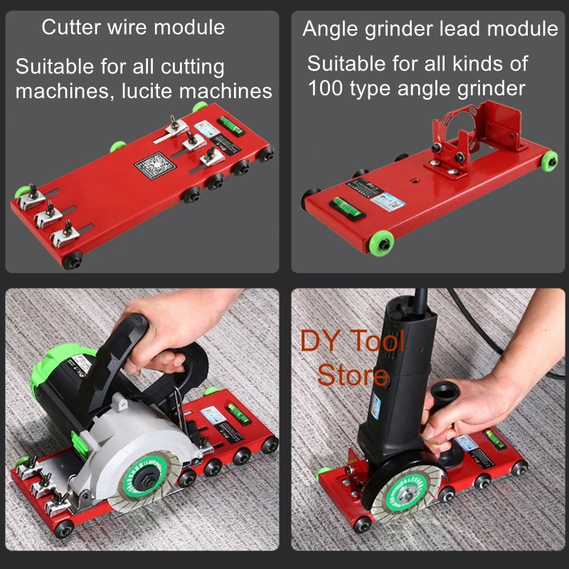 

Floor tile clear seam cutting Angle grinder ceramic tile beautiful seam hook power tools dust-free seam cutting magic