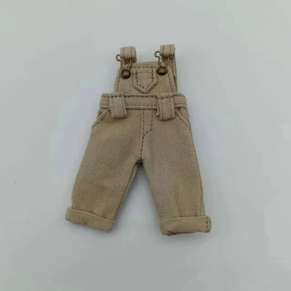 

High Quality Cloth Clothes Pants 6 Colors Fashion Clothes Overalls Accessories for Obitsu11 For 1/11 OB11 Dolls For 1/12 Bjd