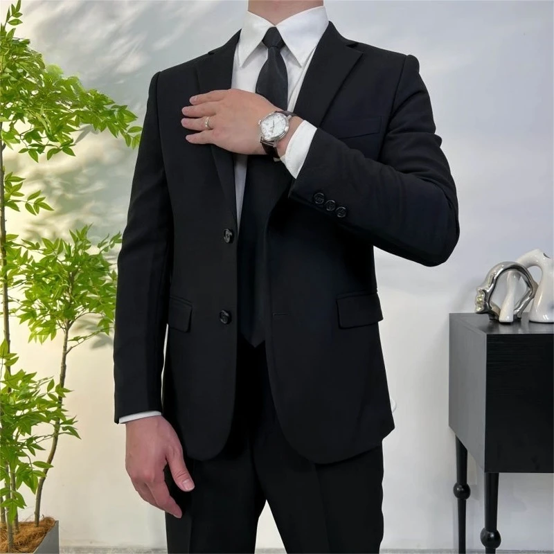 Brand Men Suits Formal Business Suit for Men Wedding Groom Tuxedo Office Work Interview Custom Blazer