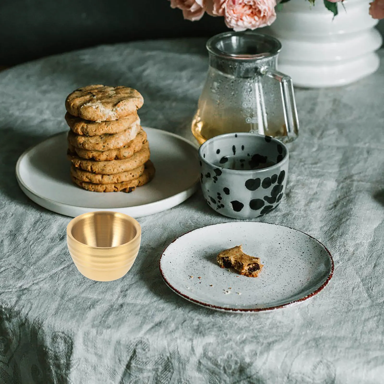 

Stainless Steel Small Beer Cup Reusable Metal Juice Tea Water Drinking Cup Lightweight Party Shot Tea Cups Juice Cups