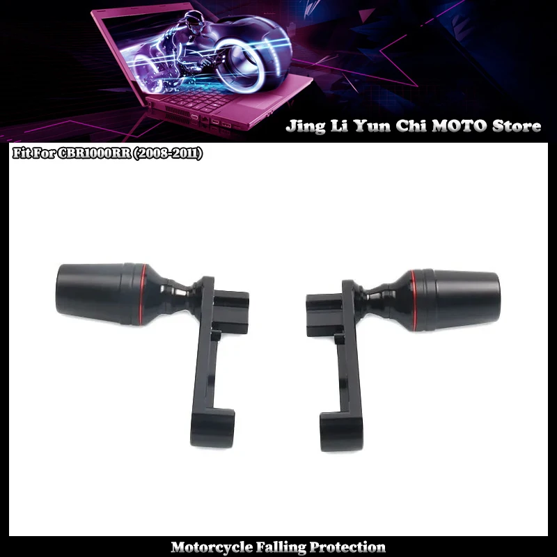 Protetor de Quadro e Carenagem Antiqueda para Motocicleta Compatível com HONDA CBR1000RR CBR 1000RR 2008-2011 2010