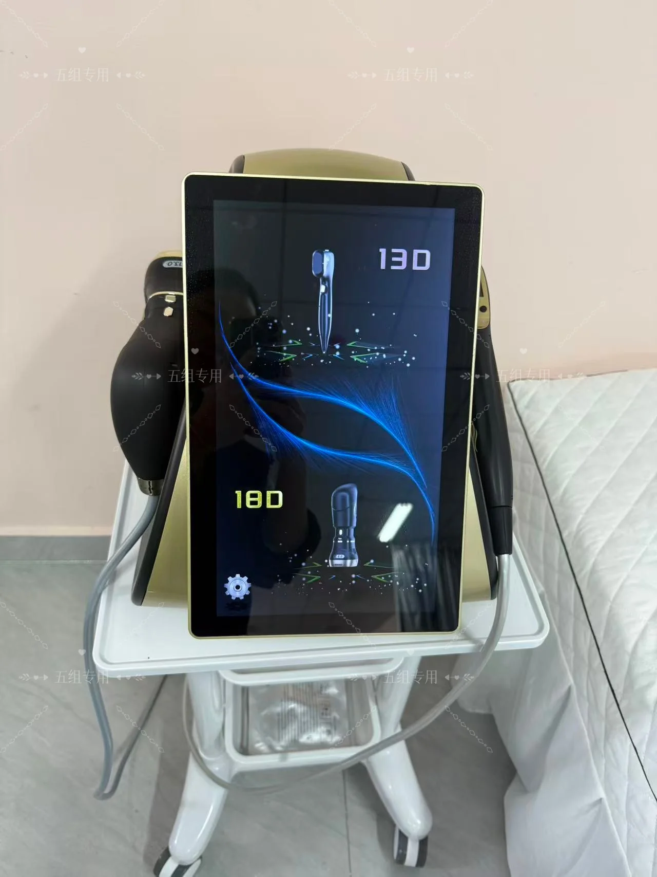 22d max ultra 360 elevador facial alça dupla máquina de aperto da pele 2-em-1 3d rosto corpo função de aperto profissional