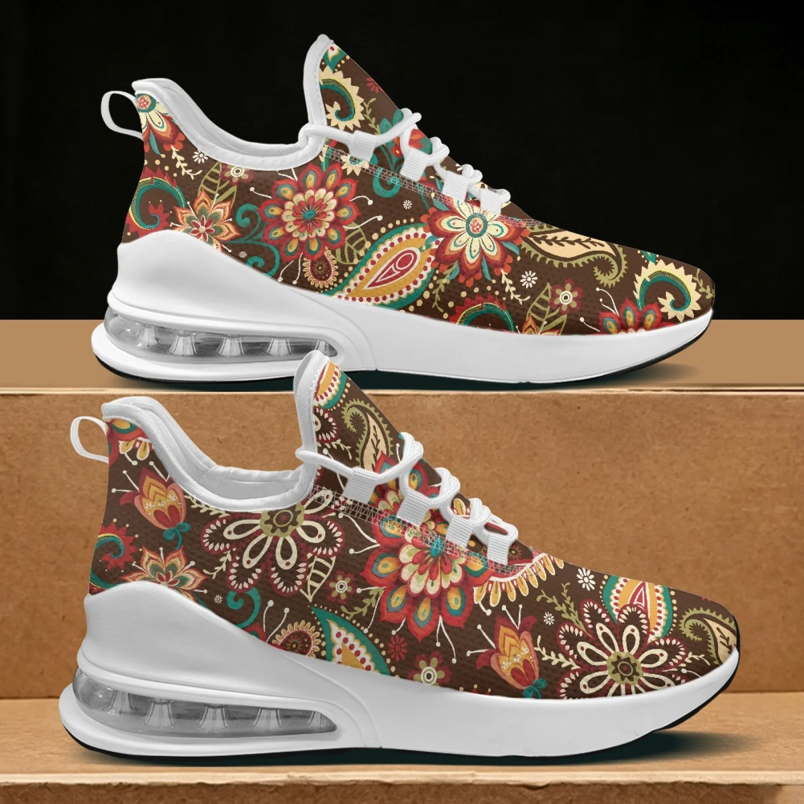 XIXIRIMIDO Thanksgiving Air Cushion Shoes for Woman Autumn/Winter 2026 Collection Shoes Women's Running Sneaker Festive Gifts