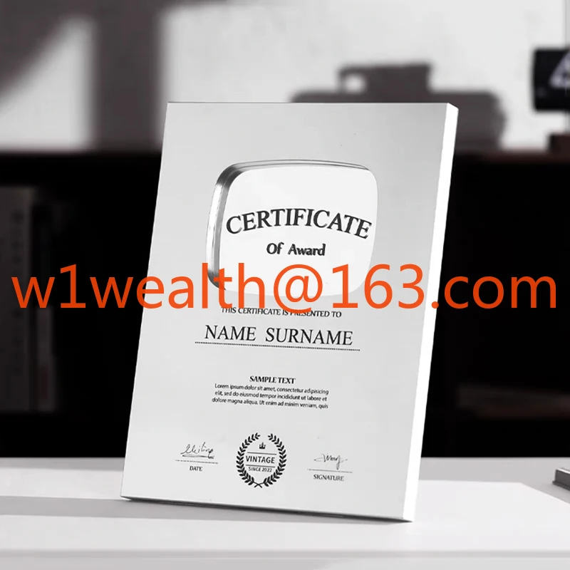 الذهب والفضة المعادن الجوائز اللوحات الليزر محفورة الأشعة فوق البنفسجية طباعة شعار يوتيوب جوائز الكأس اللوحات الميداليات