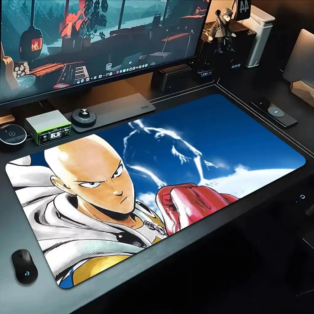 

anime one punch man Mouse Pad 500X1000 mm Large Gaming Mousepad Gamer XL Rubber Otaku Keyboard Pad Laptop Desk Mat