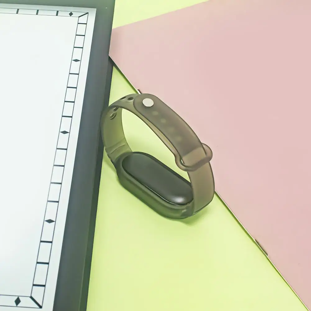 سوار معصم لمسجل صوت Plaud NotePin حزام يمكن ارتداؤه قابل للتعديل لملحقات Plaud AI حافظة مرنة من مادة TPU