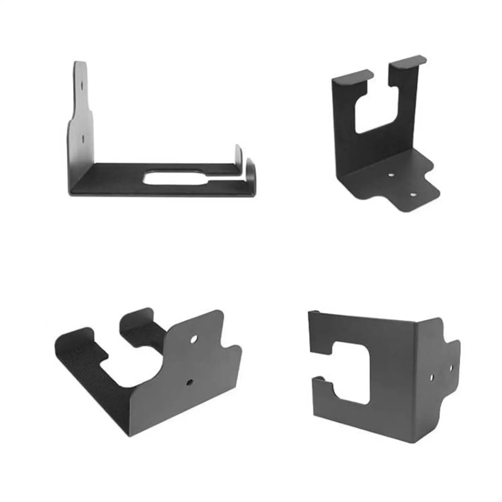 Anti Slip Shielded Wall Mounted Storage Rack Holder for Lawn Tools Garage Cleaning Equipment Organization