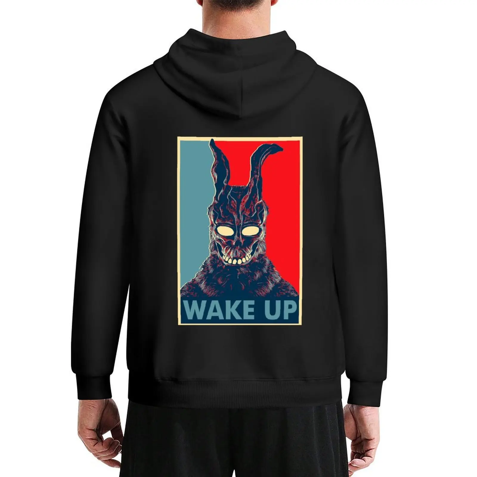 

Wake Up Donnie Darko Poster Hoodie blouse men clothing men's clothing graphic t shirts men hoodie oversize