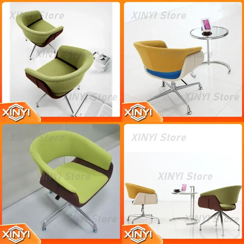 Negotiate Sofa Chair for Single Use Swivel Designer Leisure Business Meeting Rotatable Sofa Chair