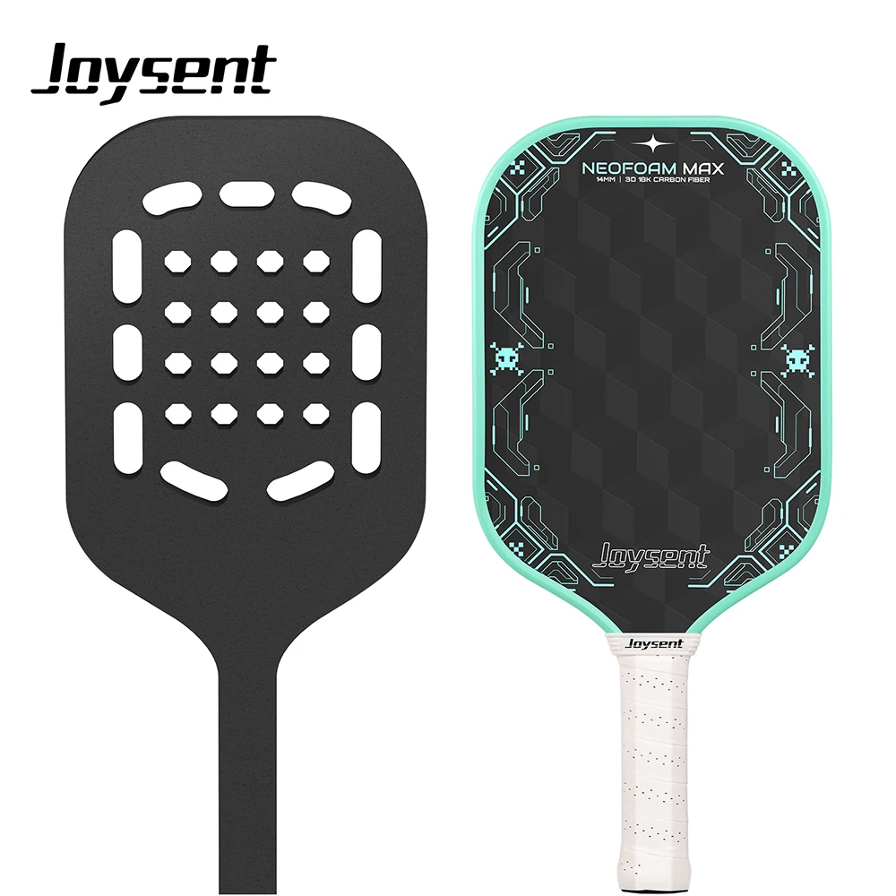 

Joysent Trufoam Gen 4 (CRBN) Pickleball Paddle Racket EPP Foam Core Toray 3D18K Carbon Fiber Spin Control Power Thermoformed