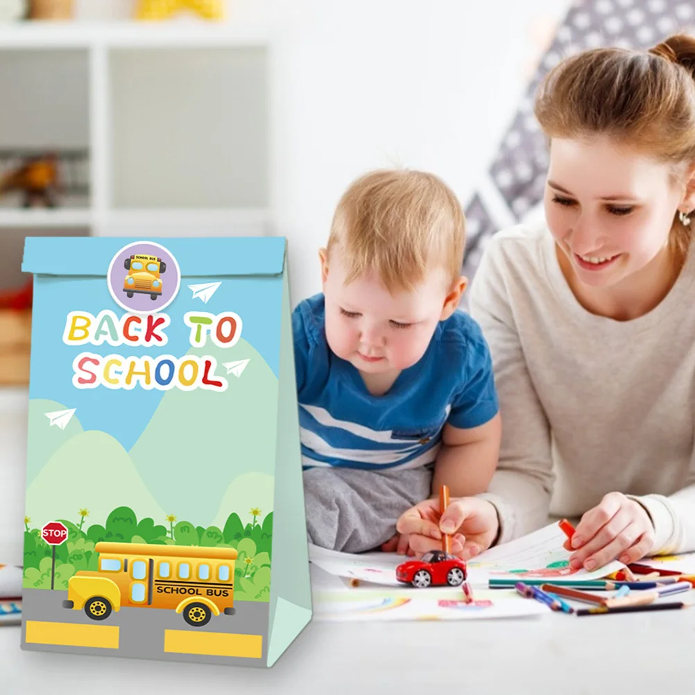 

20pcs Gift Sticker Stickers Self Adhesive Labels Decorative Decals Round Paper Cartoon Back to School Folder Tag