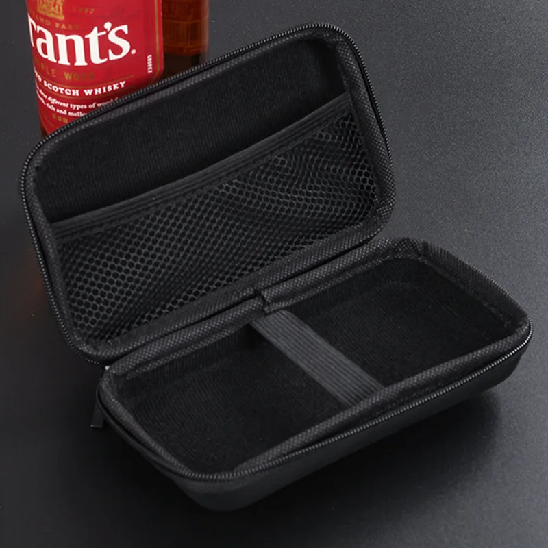 DEJAYA EVA Tobacco Pipe Smoking Case Portable 2PCS Pipa Storage Zipper Bag Lighter Cigarette Smoke Accessories Toolkit Travel