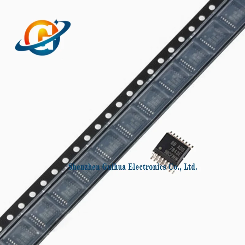 10pcs original TI/Texas chip ADS7843E 12 bit analog-to-digital converter serial port SSOP-16