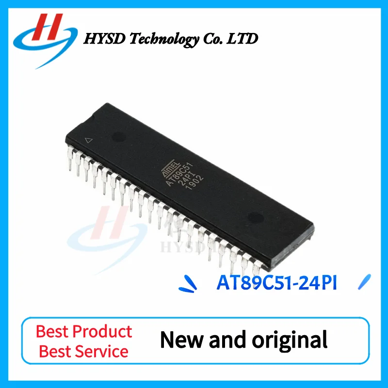 10 шт., микроконтроллер DIP-40, 8 бит