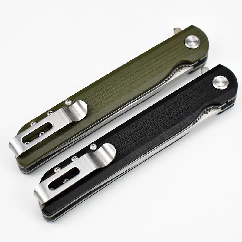 Outdoor camping folding knife, portable pocket knife, unpack folding knife, simple style folding knife, sharp fruit knife