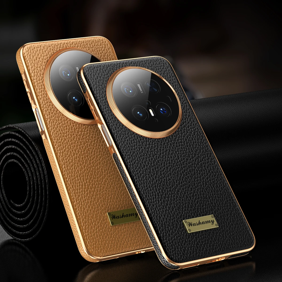 

Чехол из натуральной кожи для Huawei Mate 60 70 Pro Plus, гальванический чехол и кожаный чехол Togo для Mate 60 Mate 70, защитная пленка для телефона