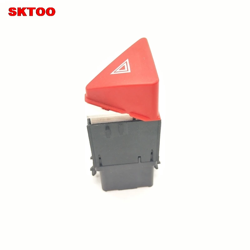 New  Dark Red Hazard  Warning Flash Switch For VW Touran  Caddy OEM 1T0953509 view 4