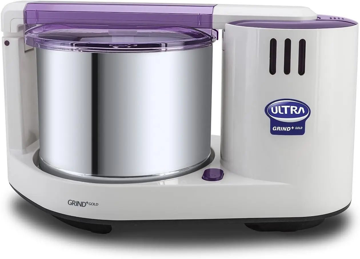 Table Top Wet Grinder with , 110 Volt, 2-Liter, Purple