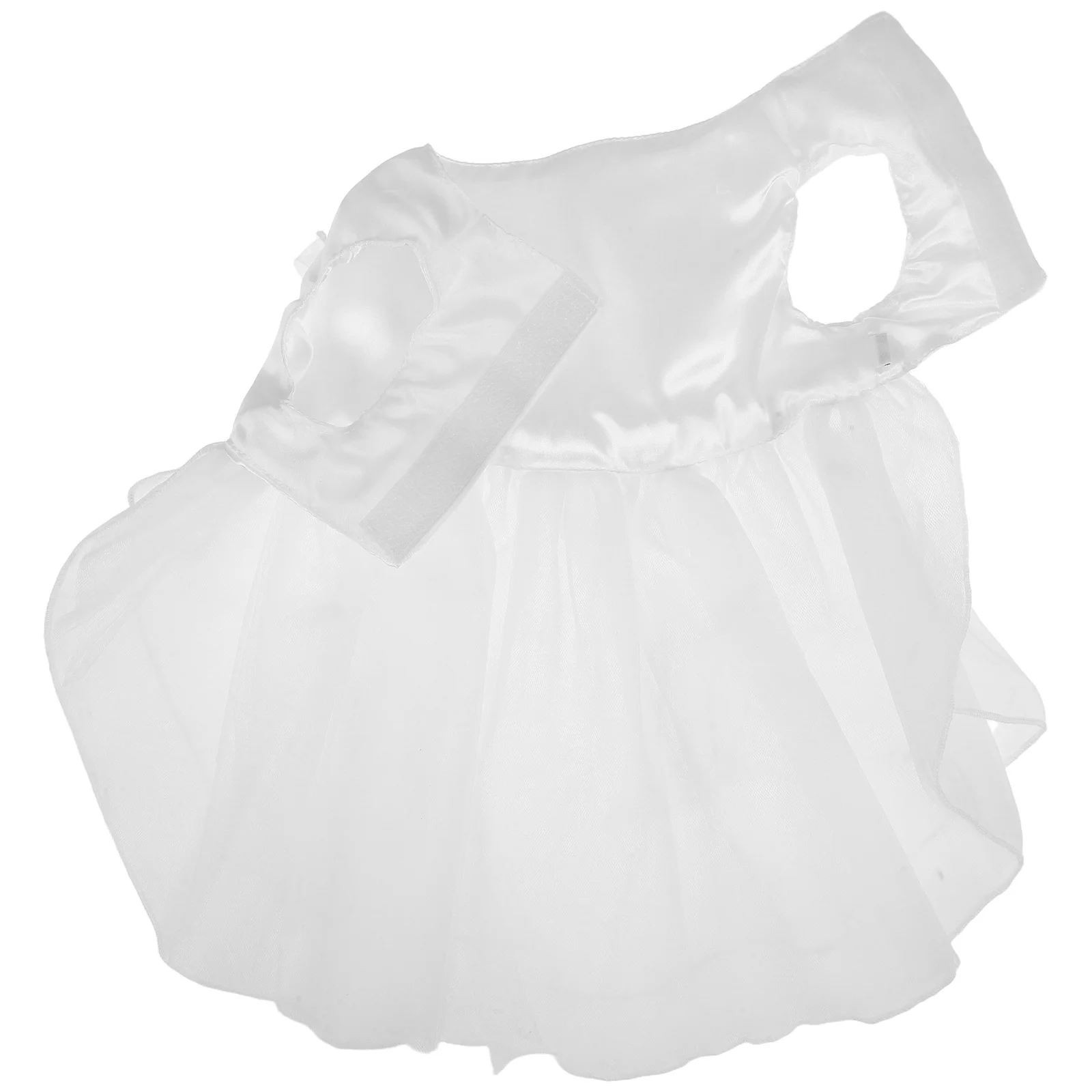 

Dog Dress White Tulle Tutu Skirt For Small Medium Dogs Elegant Princess Wedding Costume Party Holiday Formal Fancy Outfit