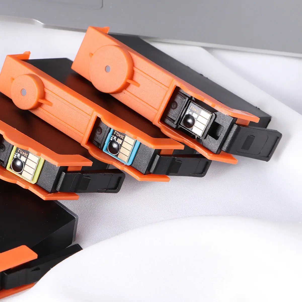 

Набор из 4 картриджей для чернил, совместимый с HP 364XL, черный, красный, желтый, синий, высококачественные сменные чернила, подходят для офисного использования.