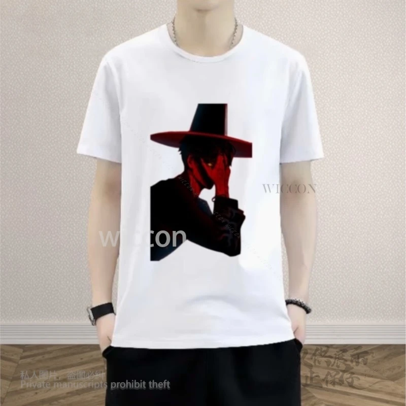 Película de Anime KPop Demon Hunters Superstar Boys Jasa Cosplay hombres accesorios hechos a mano verano divertida camiseta estampada trajes de moda