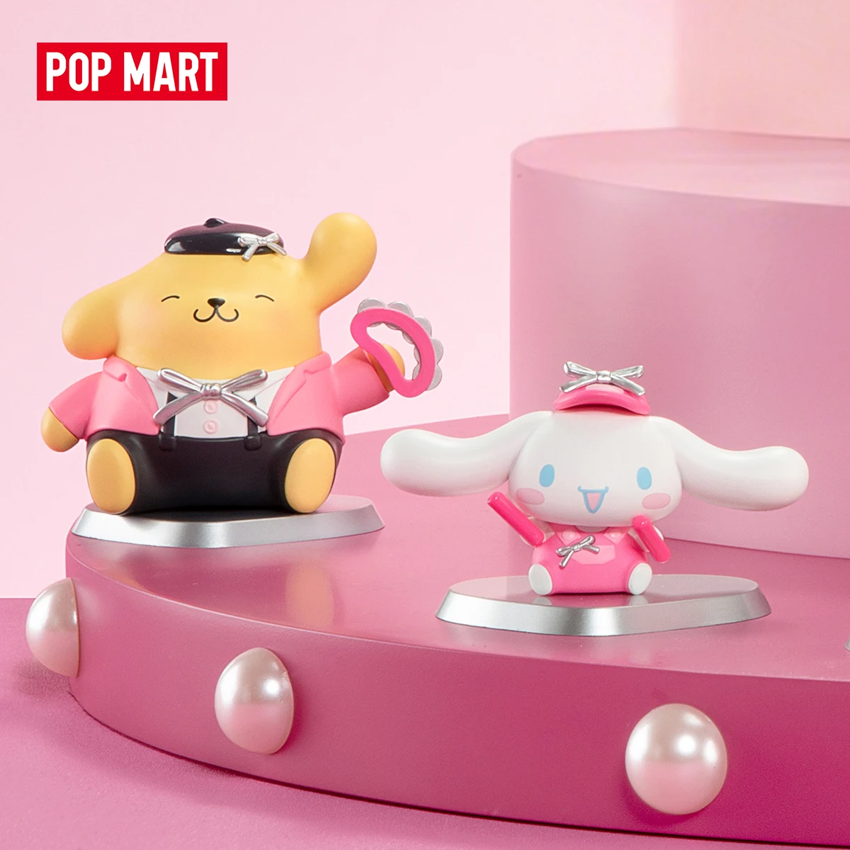 【EU】POP MART Hello Kitty und Freunde Pink Party Serie Figuren 1/6 Stück Blindbox