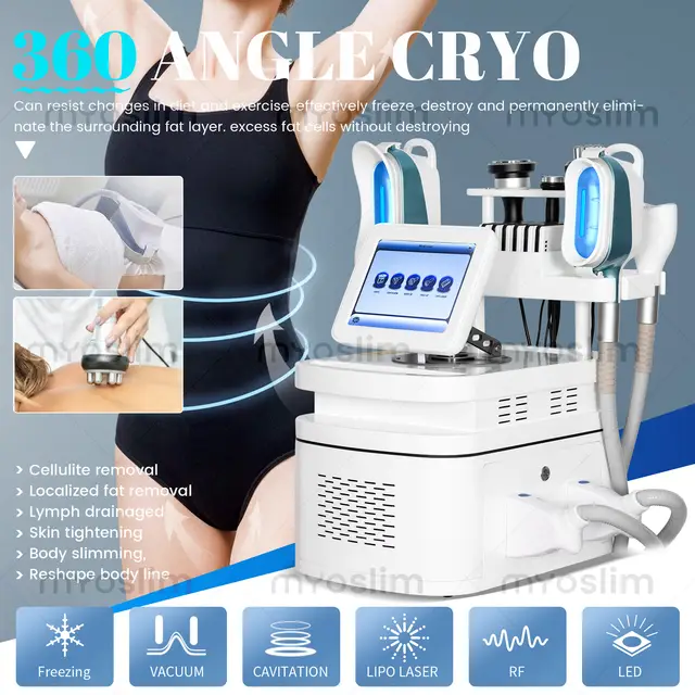 Multi-function Body Shaping Device With 8 Replaceable Silicone Heads
