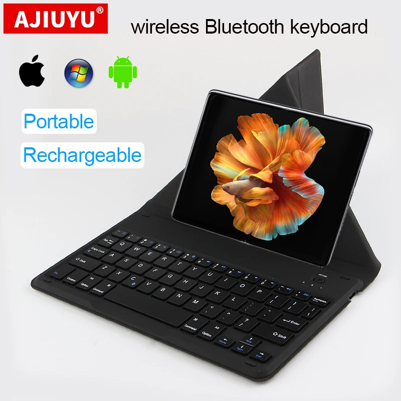 Universelle wiederauf ladbare drahtlose Bluetooth 3,0 Tastatur für Xiaomi Mix Fold 2 12s Ultra Redmi 9a 10a Note 11s Poco X4 Pro Telefon