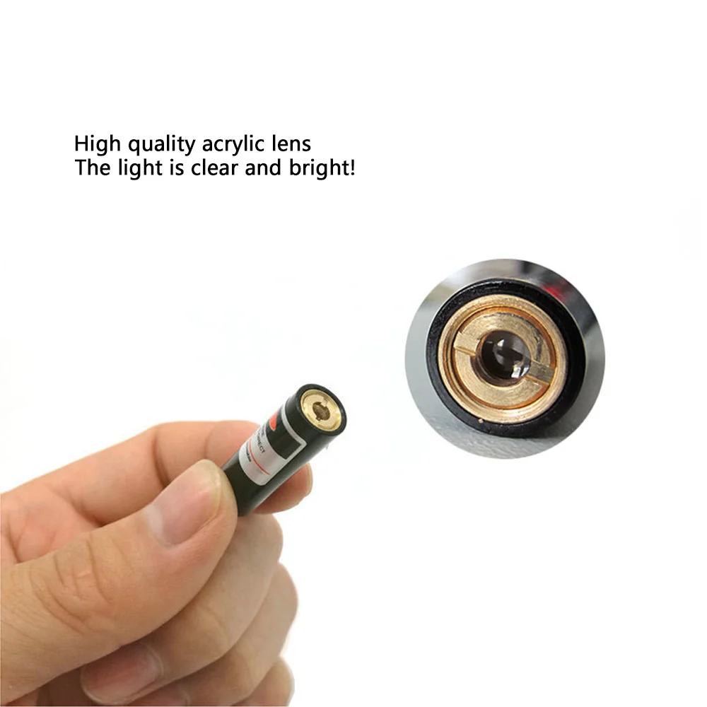 Red Laser Pointer Dot 650nm 5mW 3V 5V Industrial Adjustable Focusable Laser Module 10x30mm For Sewing Button Machine Locator