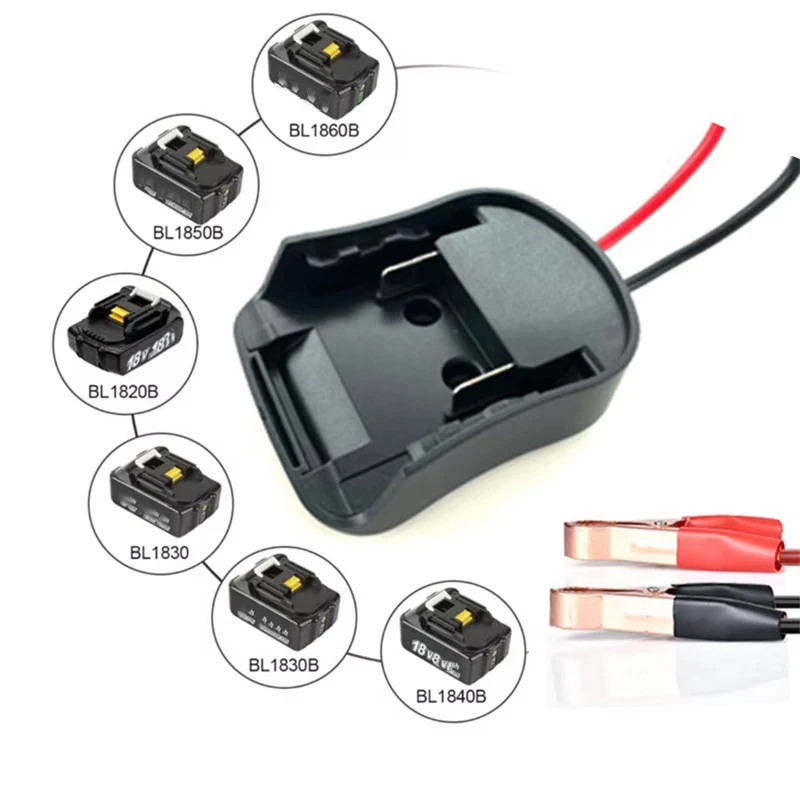 سيارة الانتقال كاتب سيارة الداعم لماكيتا 18 فولت بطارية ليثيوم أيون BL1830 BL1840 BL1850 الطوارئ الداعم بدء جهاز عدة