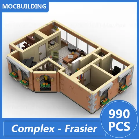 Vänner & Big Bang Lägenhet & Central Perk Modulbyggnader Arkitekturmodell Moc Blocks Gör-det-själv Montera Klossar Julklappar Leksaker 8 best sales Lego Central Perk - №3