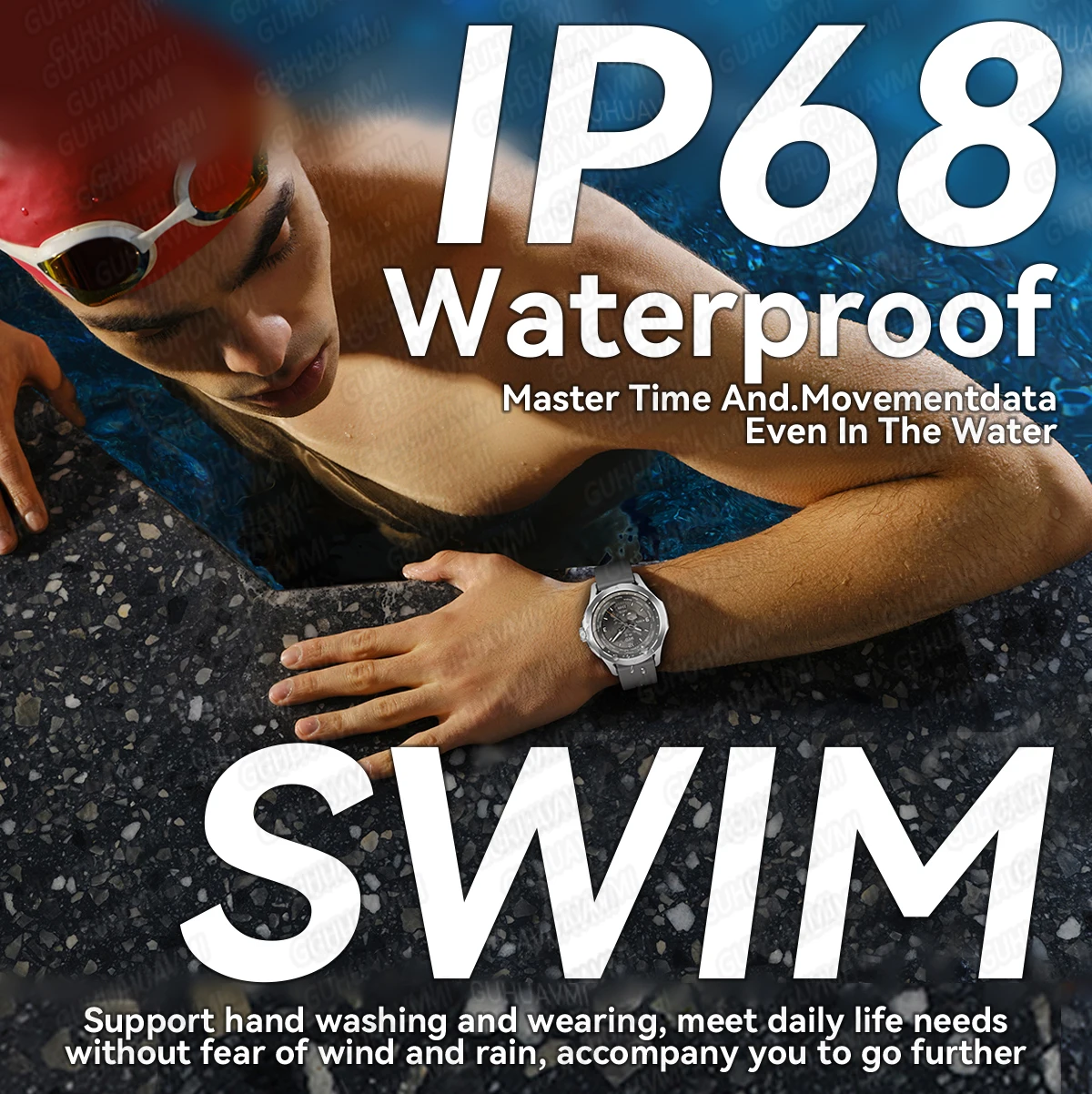 

Original S4 Ultra NFC Bluetooth Call Smart Watch Men Sapphire Crystal Screen Heart Rate IP68Waterproof GPS Smartwatch