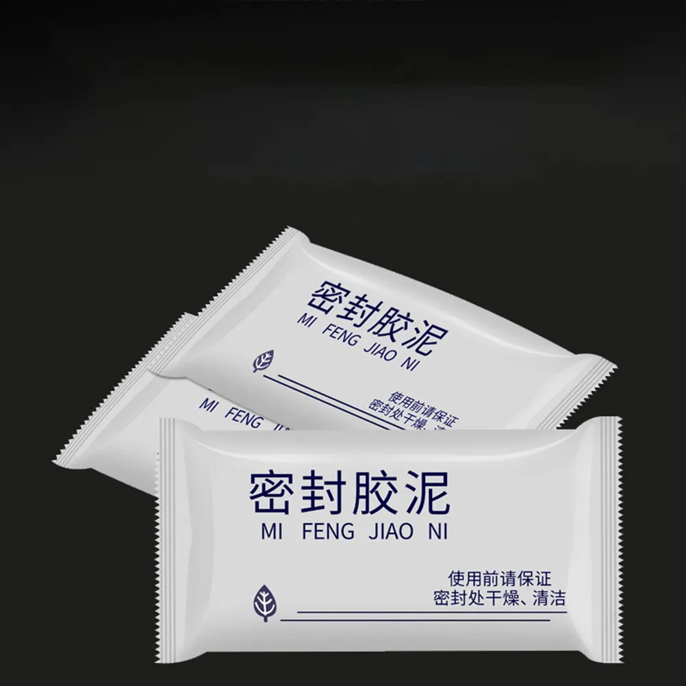 1Set Waterproof Rubber Sealant Clay for Air Conditioning Hole Wall Cavity Pipe Sealing Glue Flexible Moldable Leak Insect Proof