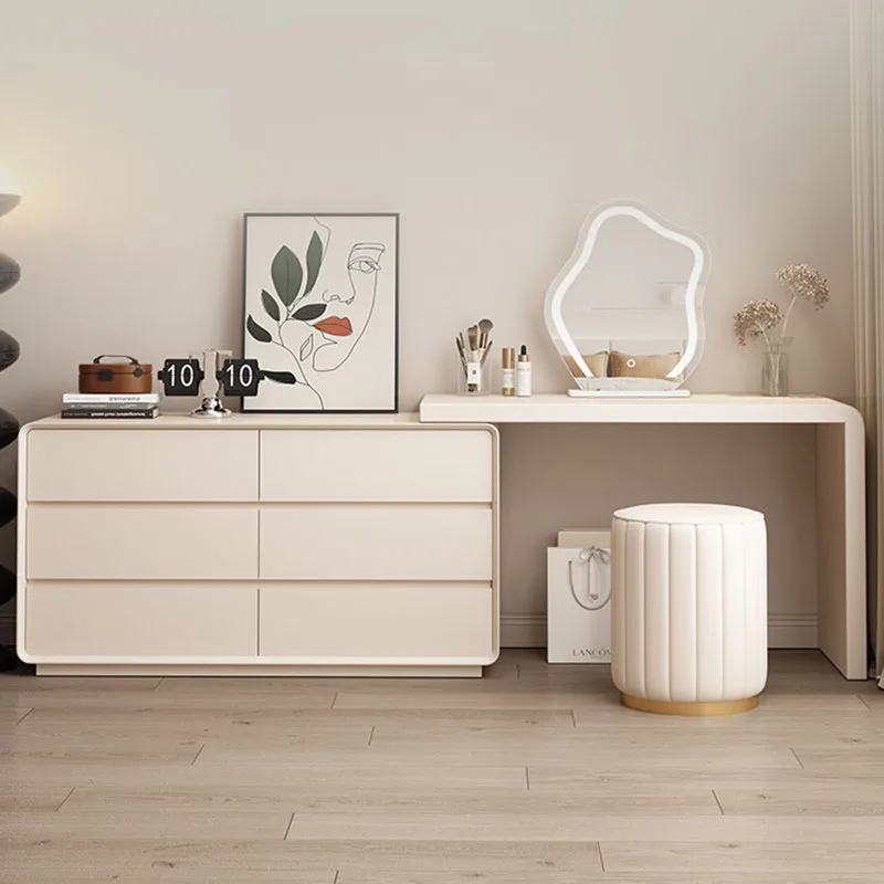 

Wooden Cute Vanity Table European Creative Cheap Decoration Bedroom Dressing Table Organizer Vestidores Space Saving Furniture