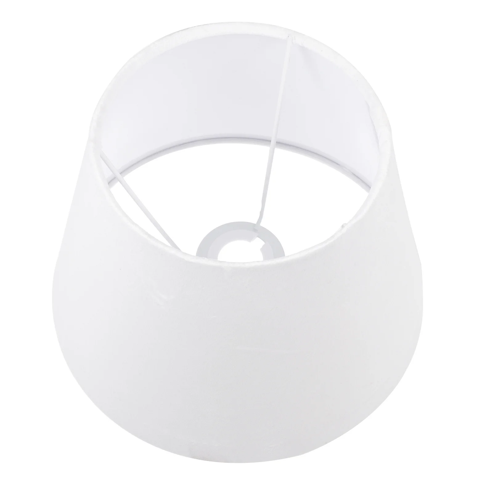 عاكس الضوء الأبيض لمصباح الطاولة ضوء السقف السرير غطاء قماش بسيط ديكور المنزل الظل دائم خفيفة الوزن الإكسسوارات