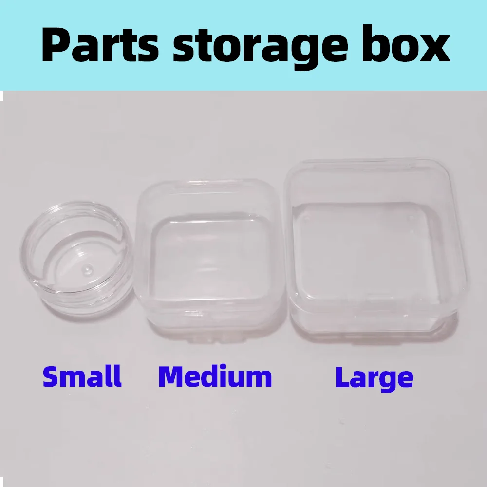 

Watch Repair Tools Watch Movement Parts Accessories Storage Box Small box Transparent Movement Parts Storage Box