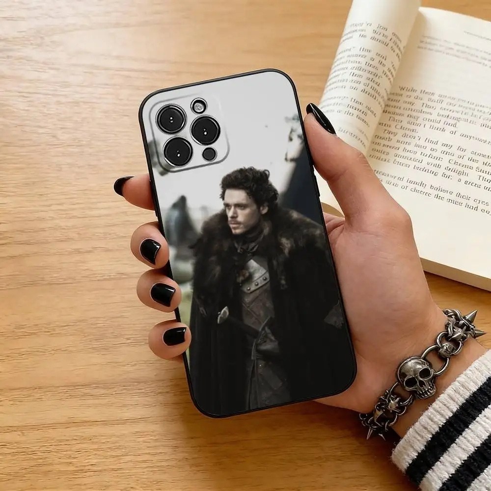 R-Robb S-Stark Phone Case Silicone Soft For IPhone 17 16 15 14 13 12 11 X XR Plus Pro Max Plus