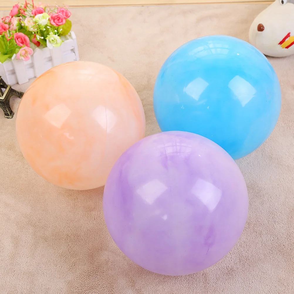 5 pezzi di plastica riempita d'aria Pit Ball palline di gomma rimbalzanti per bambini piccoli e bambini che giocano a palline rimbalzanti per bambini