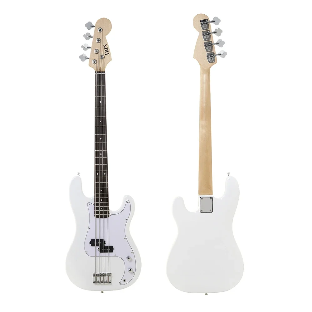 IRIN 4 Strings Bass Guitar 20 Frets Basswood Body Maple Neck Electric Bass Guitar Guitarra With Guitar Parts & Accessories