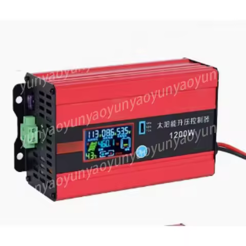 Solar Charge Controller 1200W, 12-60V DC Input to 48V 60V 72V for RV Off-Grid Battery Charger