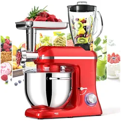 Strongsen Household 3 in1 Kitchen Electric Food Multifunctional Juicer Machine Meat Grinder Master Pasta Stand Mixers